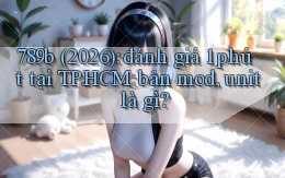 789b (2026) đánh giá 1 phút tại TP.HCM bản mod, unit là gì