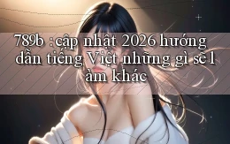 789b cập nhật 2026 hướng dẫn tiếng Việt những gì sẽ làm khác