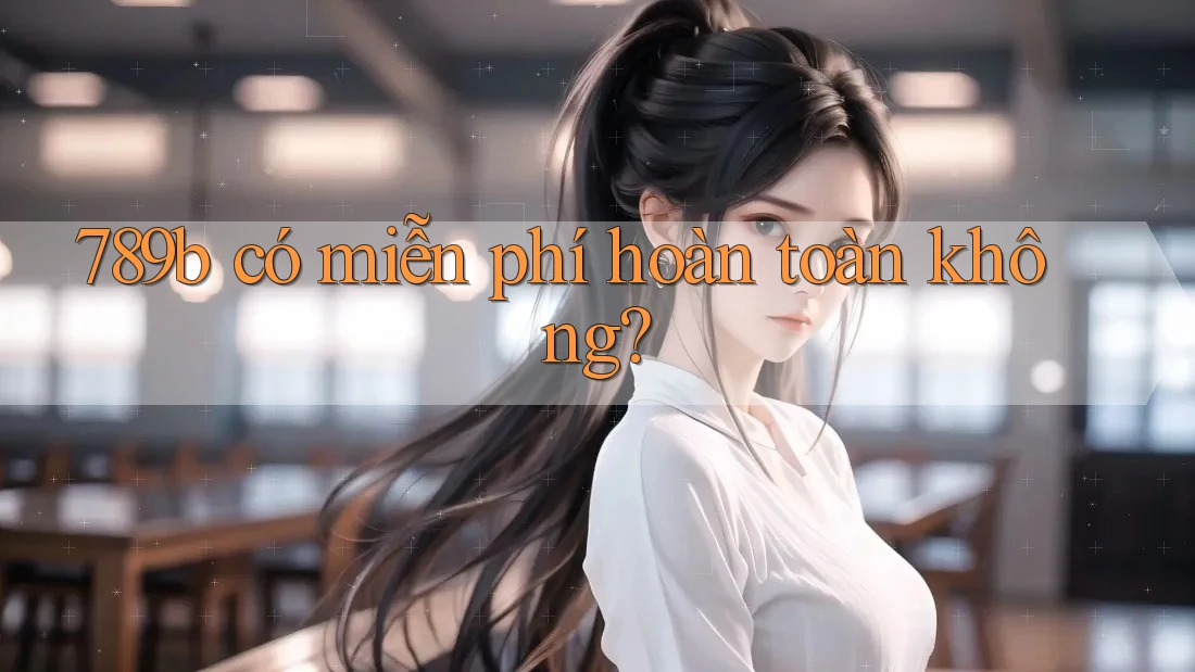 789b có miễn phí hoàn toàn không? 789b có miễn phí hoàn toàn không?