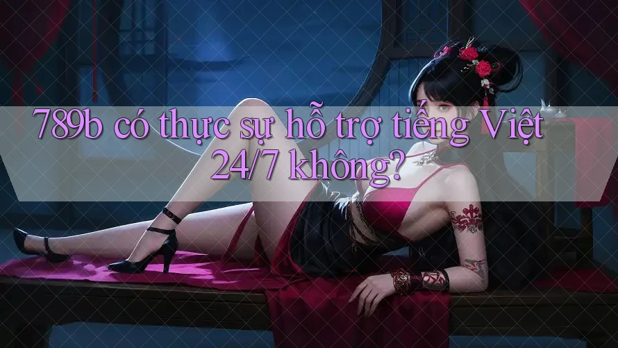 789b có thực sự hỗ trợ tiếng Việt 24/7 không? 789b có thực sự hỗ trợ tiếng Việt 24/7 không?