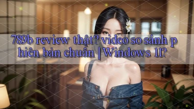 789b review thật video so sánh phiên bản chuẩn Windows 11