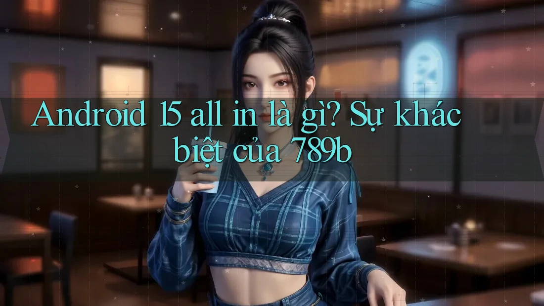 Android 15 all in là gì? Sự khác biệt của 789b Android 15 all in là gì? Sự khác biệt của 789b