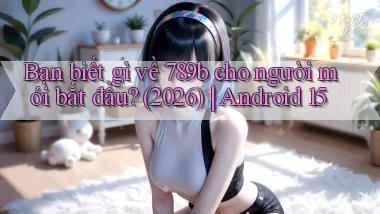 Bạn biết gì về 789b cho người mới bắt đầu (2026) Android 15