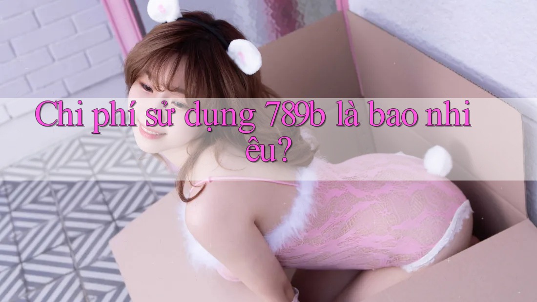 Chi phí sử dụng 789b là bao nhiêu?