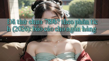 Đã thử chưa 789b theo phân tích (2026) báo cáo cho ngân hàng