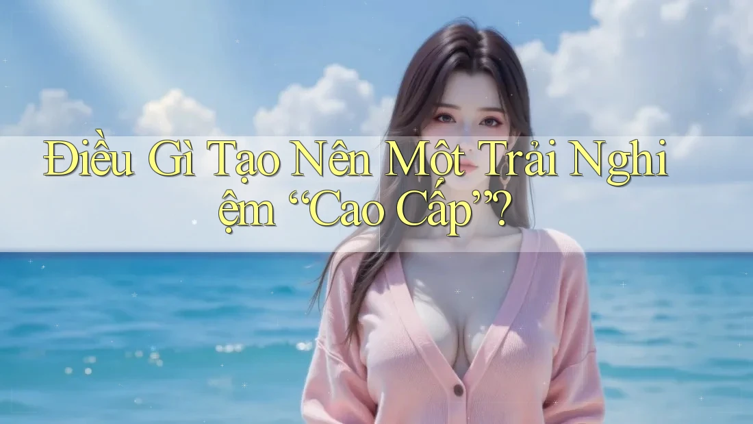 Điều Gì Tạo Nên Một Trải Nghiệm Cao Cấp? Điều Gì Tạo Nên Một Trải Nghiệm Cao Cấp?