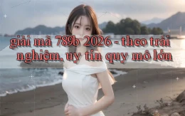 giải mã 789b 2026   theo trải nghiệm, uy tín quy mô lớn