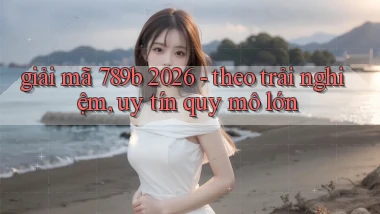 giải mã 789b 2026   theo trải nghiệm, uy tín quy mô lớn