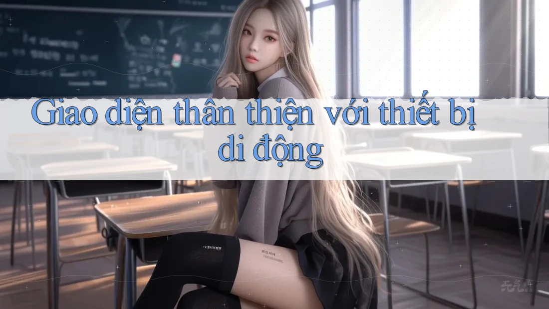 Giao diện thân thiện với thiết bị di động