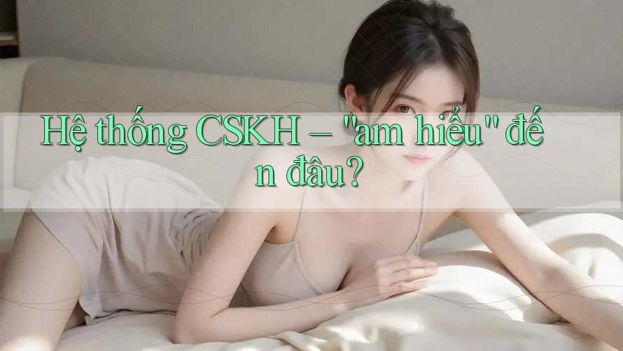 Hệ thống CSKH – “am hiểu” đến đâu?