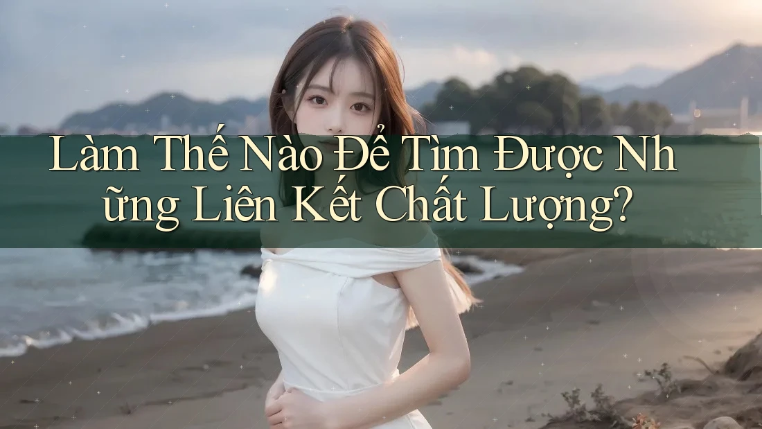 Làm Thế Nào Để Tìm Được Những Liên Kết Chất Lượng? Làm Thế Nào Để Tìm Được Những Liên Kết Chất Lượng?