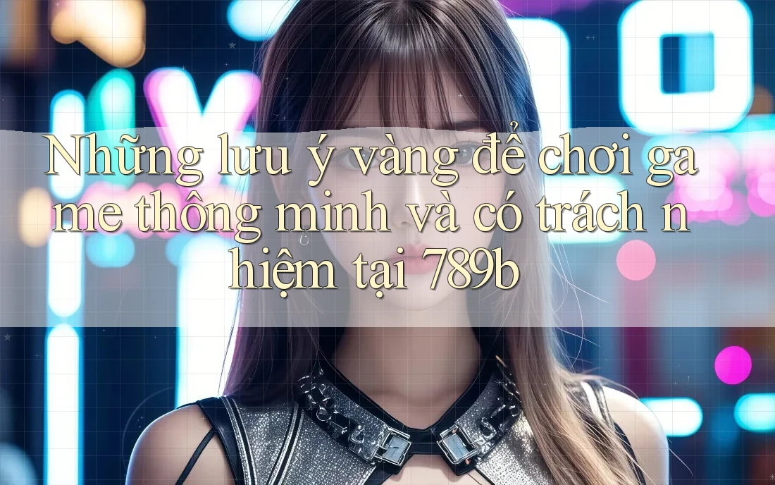 Những lưu ý vàng để chơi game thông minh và có trách nhiệm tại 789b Những lưu ý vàng để chơi game thông minh và có trách nhiệm tại 789b