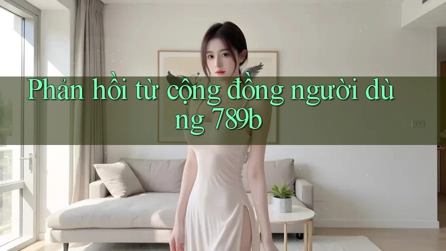 Phản hồi từ cộng đồng người dùng 789b Phản hồi từ cộng đồng người dùng 789b