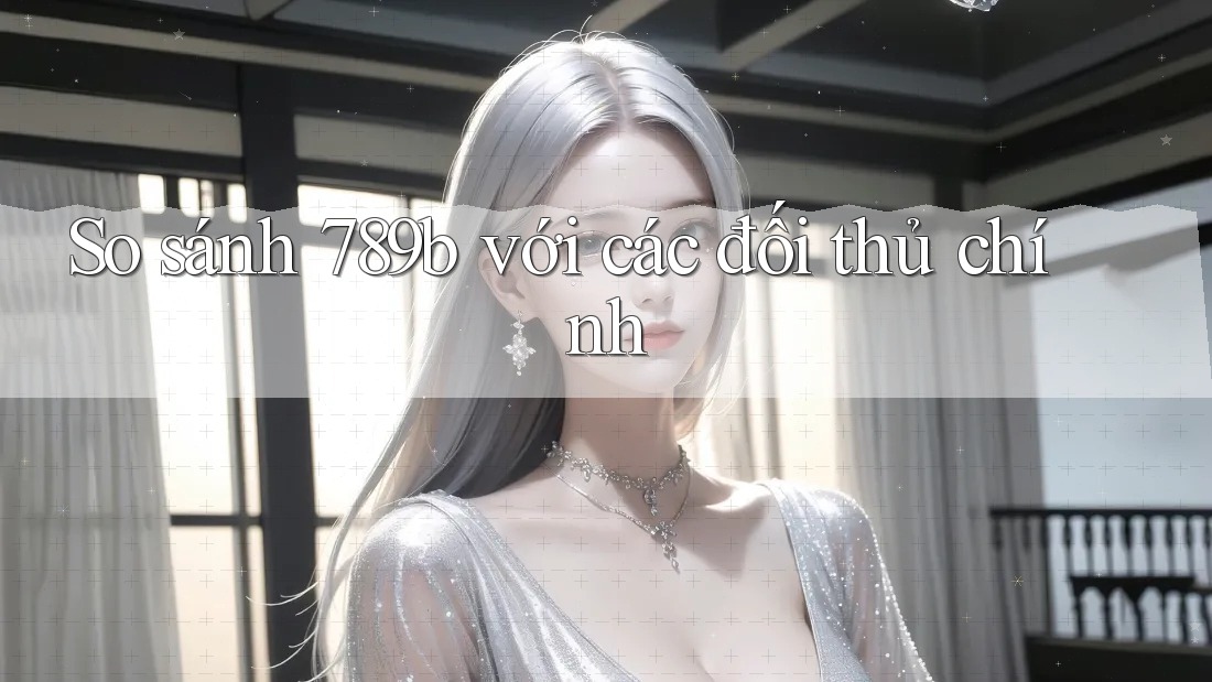 So sánh 789b với các đối thủ chính So sánh 789b với các đối thủ chính