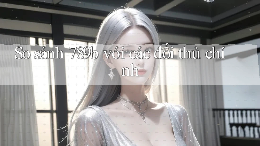 So sánh 789b với các đối thủ chính