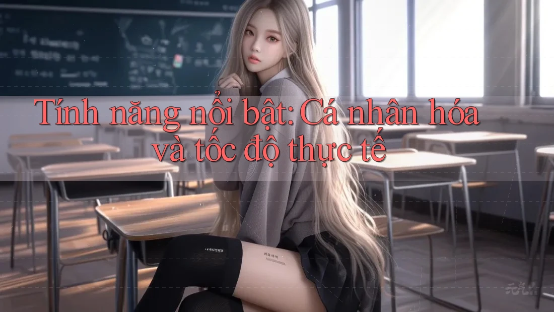 Tính năng nổi bật: Cá nhân hóa và tốc độ thực tế