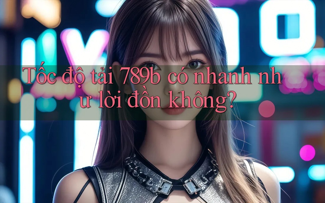 Tốc độ tải 789b có nhanh như lời đồn không?