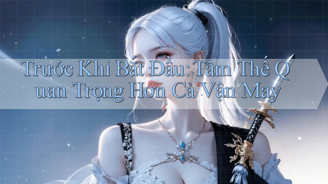 Trước Khi Bắt Đầu: Tâm Thế Quan Trọng Hơn Cả Vận May Trước Khi Bắt Đầu: Tâm Thế Quan Trọng Hơn Cả Vận May