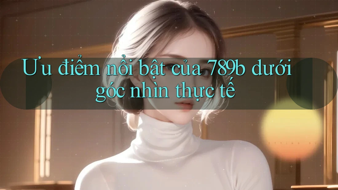 Ưu điểm nổi bật của 789b dưới góc nhìn thực tế Ưu điểm nổi bật của 789b dưới góc nhìn thực tế